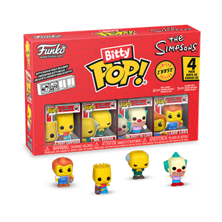 Bart Simpsons Funko Pop Bitty 4 Pack