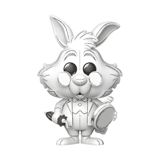 White Rabbit 1650 Disney Sketched Funko Pop Vinyl