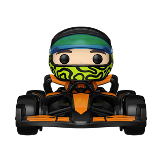 Lando Norris with McLaren MCL39 158 McLaren Formula 1 Team Funko Pop Vinyl Ride Super Deluxe