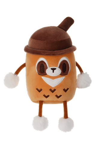 Yabu Boba Mini Choco Raccoon Kenji Plush