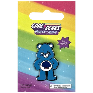 Grumpy Bear Care Bears Unlock The Magic Pin Badge