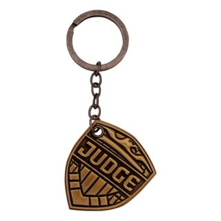 Judge Badge Judge Dredd Keyring