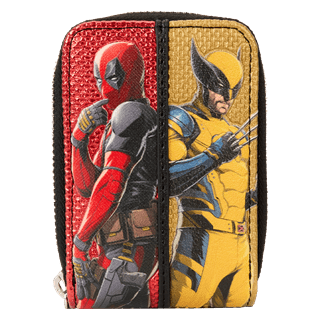 Deadpool & Wolverine Marvel Loungefly Accordion Wallet