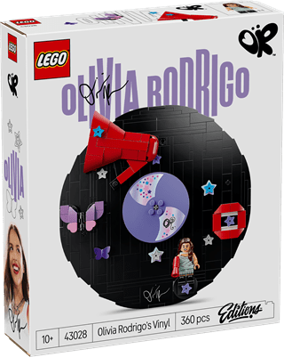 Olivia Rodrigo's Vinyl 43028 LEGO Editions Music