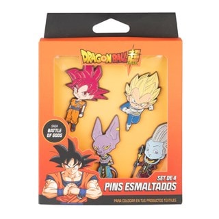 Dragonball Super Saga: Battle Of Gods Set Of 4 Pins