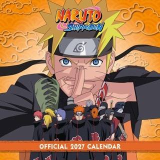 Naruto Shippuden 2027 Square Calendar