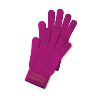 Case&Me Wooly Pink Touchscreen Winter Gloves