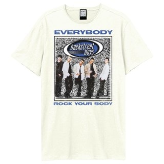 Backstreet Boys Rock Your Body Vintage White Tee