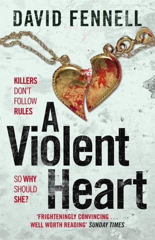 A Violent Heart Paperback By David Fennell