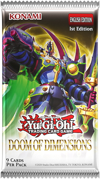 Doom Of Dimensions Booster Pack Yu-Gi-Oh! Trading Cards