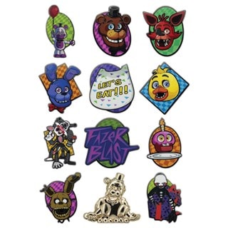 Five Nights At Freddy's FNAF Set of 12 Mystery Enamel Pins