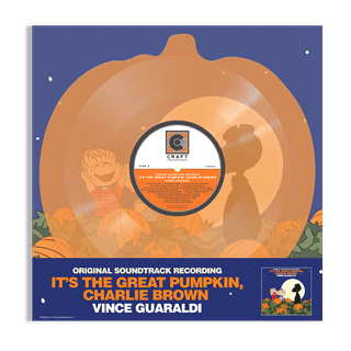 It's the Great Pumpkin, Charlie Brown: Music from the Soundtrack - Pumpkin Shaped Orange Vinyl