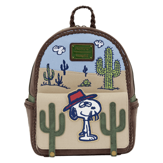 Snoopy Spike Desert Peanuts Loungefly Mini Backpack