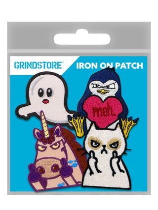 Nope Iron On Patch Pack
