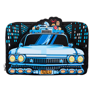 Ecto One Ghostbusters Loungefly Zip Around Wallet