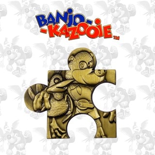 Banjo Kazooie Jiggy Piece Metal Collectible (online only)