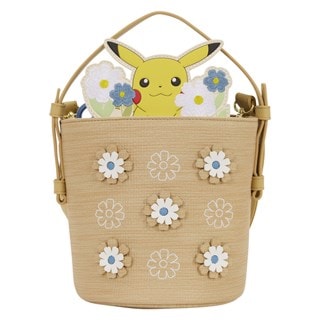 Pokemon Floral Pikachu Loungefly Crossbody Bag