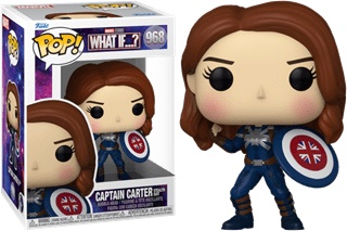 Captain Carter with Stealth Suit (968) What If...? Pop Vinyl