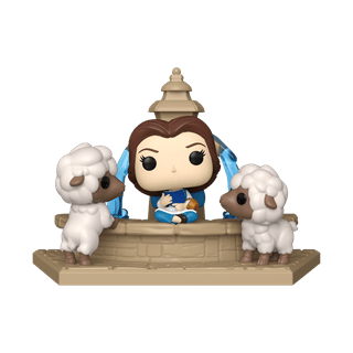 Belle At Fountain 1824 Beauty & The Beast Funko Pop Vinyl Moment