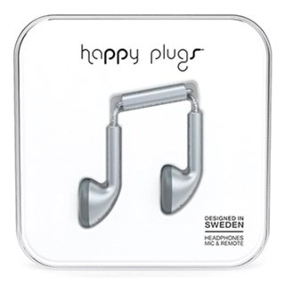 Happy Plugs Earbud Space Grey Earphones