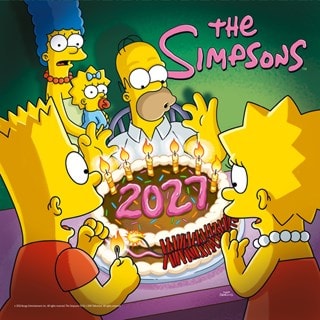 The Simpsons 2027 Square Calendar