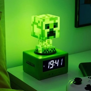 Creeper Minecraft Alarm Clock