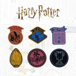 Triwizard Tournament Harry Potter Pin Badge Set