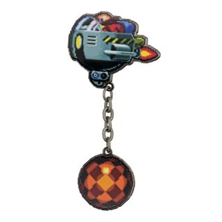 Dr. Eggman Chain Sonic The Hedgehog Pin Badge