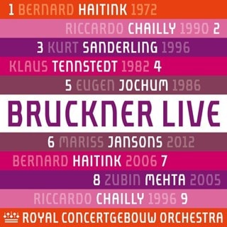 Anton Bruckner: Symphonies 1-9