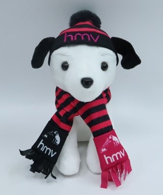 Nipper With Dark Pink/Black Scarf And Hat (hmv Exclusive) 19cm Soft Toy