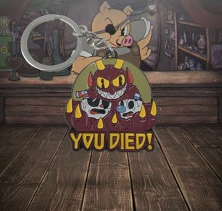 Cuphead: You Died: Limited Edition Keyring