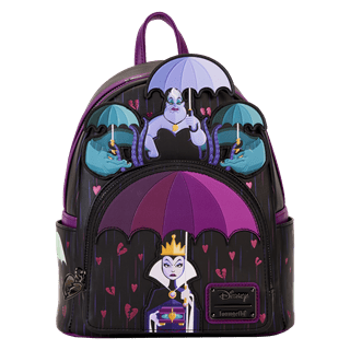 Curse Your Hearts Mini Backpack Disney Villains Loungefly