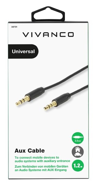 Vivanco Auxiliary Cable 3.5Mm