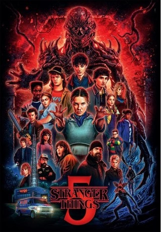 Stranger Things Series 5 1000 Piece Jigsaw Puzzle