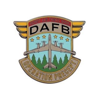 Derry Air Force Base IT Welcome To Derry Pin Badge