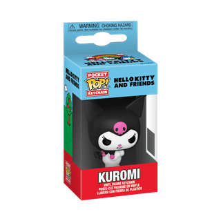 Kuromi Sanrio Funko Pop Vinyl Keychain