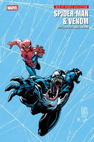 Spider-Man & Venom: Web of Heroes Collection Hardback Marvel Comics Graphic Novel