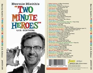 Bernie Keith's two minute heroes: US edition