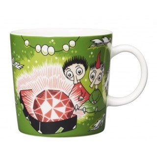 Thingumy And Bob Green Moomin Mug