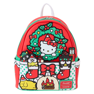 Sanrio Christmas Stocking Loungefly Mini Backpack