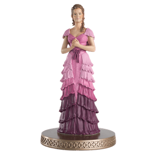 Hermione Granger Yule Ball: Harry Potter 1:16 Figurine With Magazine: Hero Collector