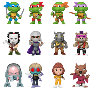 Teenage Mutant Ninja Turtles TMNT Funko Mystery Minis