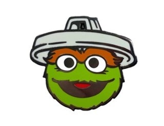 Oscar The Grouch Sesame Street Pin Badge