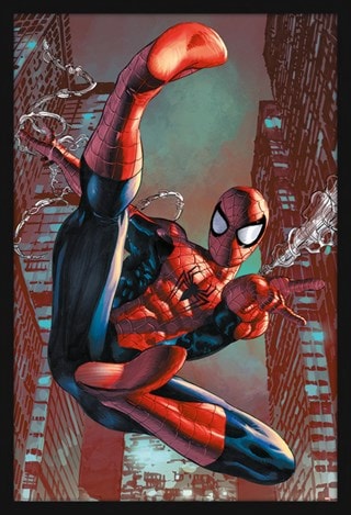 Web Sling Spider-Man 60 x 90cm Framed Maxi Poster