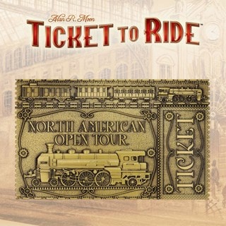Ticket To Ride North American Open Tour Ticket Collectible