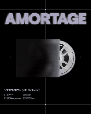 AMORTAGE (UK Exclusive Cover): Standard Photocard CD Album