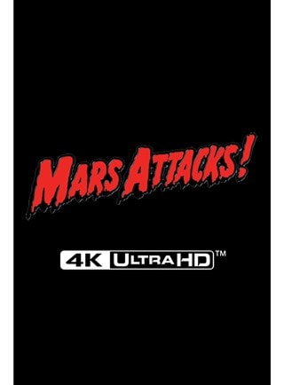 Mars Attacks! Limited Edition 4K Ultra HD Collector's Edition with SteelBook
