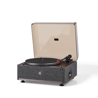 Crosley E200 Grey/Walnut Turntable
