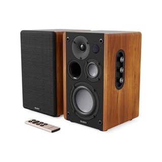 Majority D100 Oak Bluetooth Bookshelf Speakers