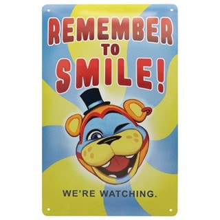 Five Nights At Freddy's FNAF Tin Sign
